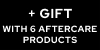 Buy 6 Aftercare items and get a Black Extension Brush for free!